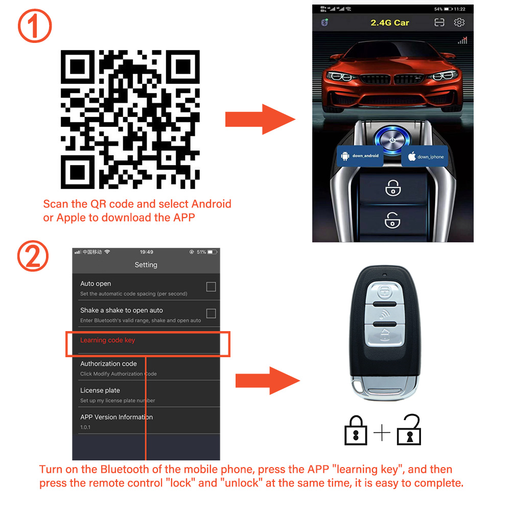 Car Alarm With Autostart Push  - Dropper Post Remote 评论和价格