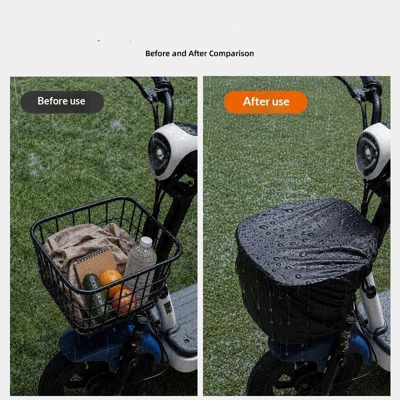 Waterproof Bike Basket Liner R - Mountain Biking In The Rain 评论和价格