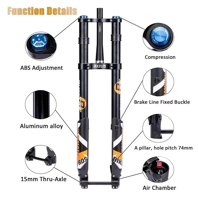 BUCKLOS Inverted Air Spring Fo - Mtb Fork Air 评论和价格