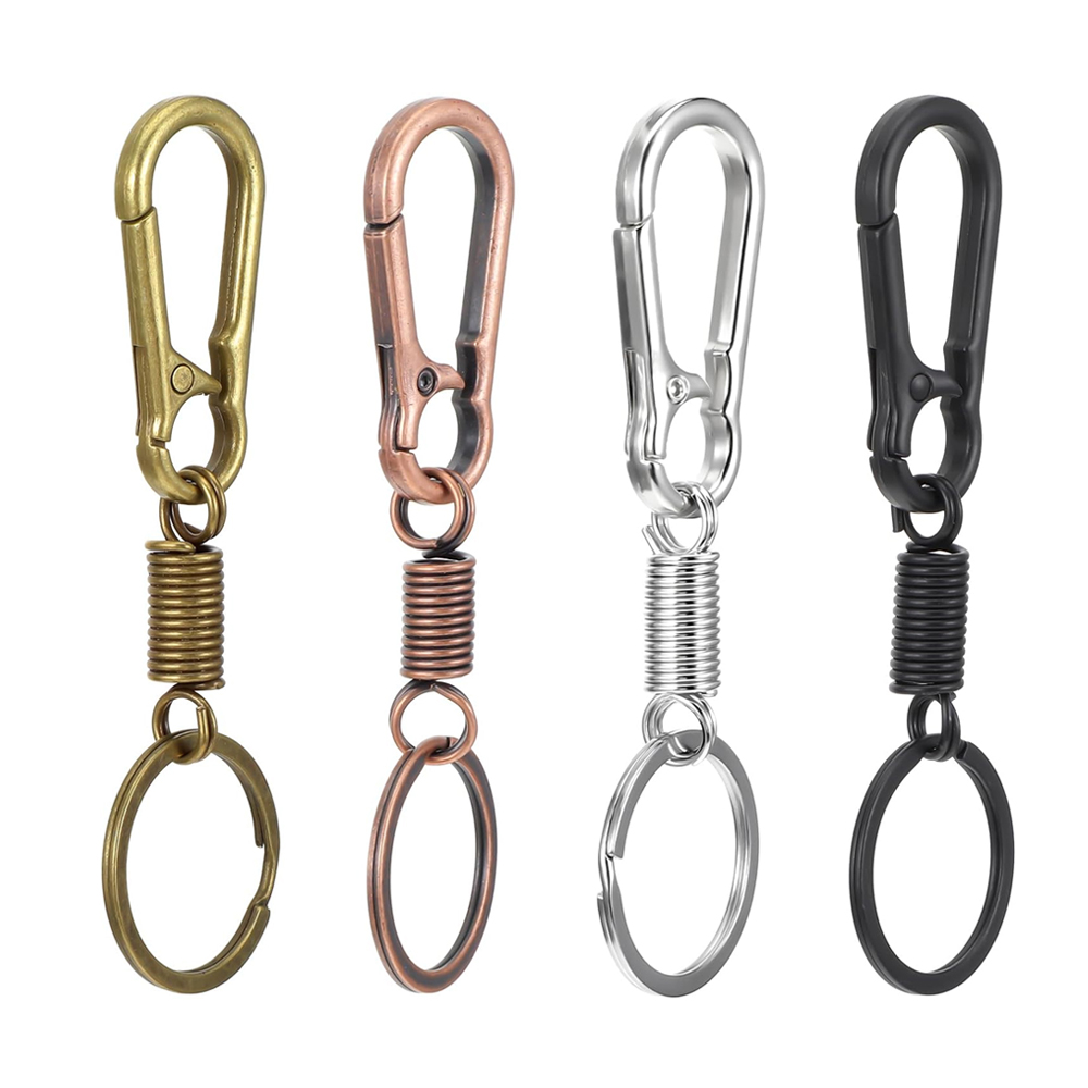 Simple Carabiner Clip Keyring  - Chain Quick Link 评论和价格