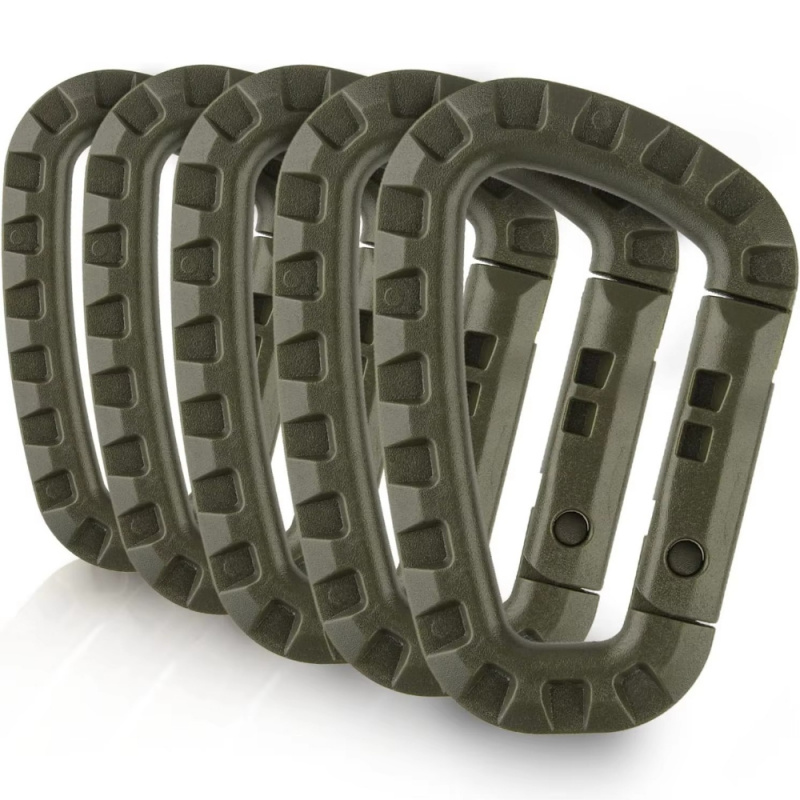 2/5/16Pcs Tactical Carabiner S - Chain Quick Link 评论和价格