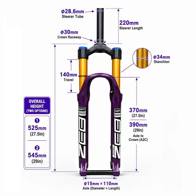 27.5/29 Inch MTB Air Suspensio - Mtb Fork Air 评论和价格
