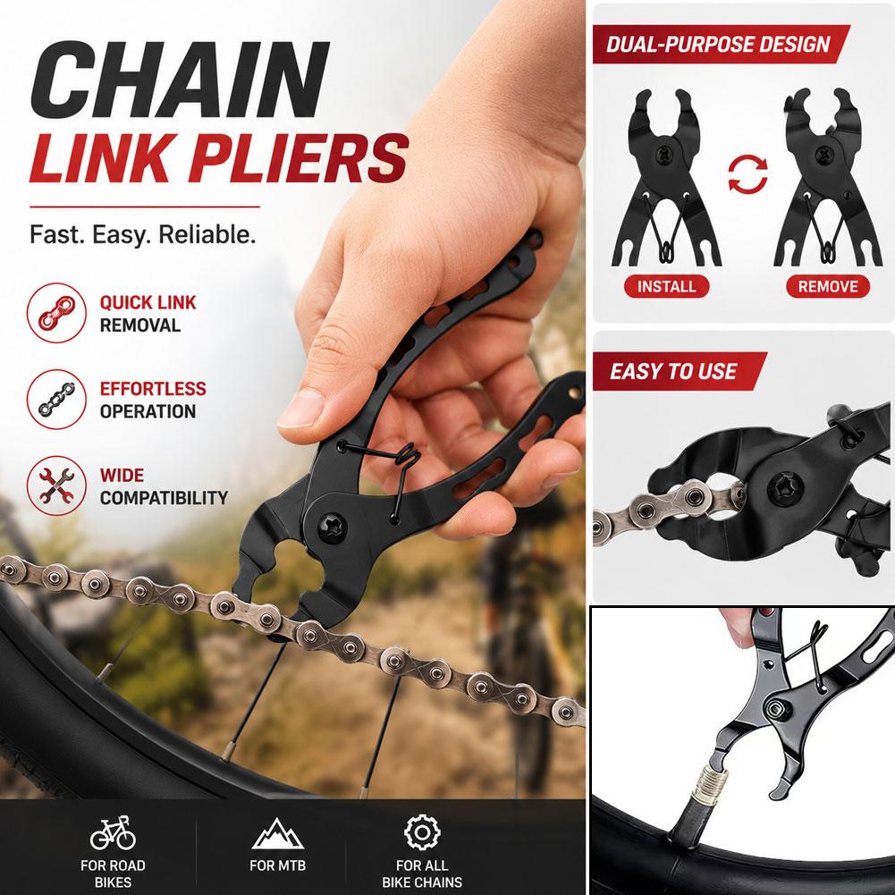 Bike Chain Buckle Pliers Bicyc - Chain Quick Link 评论和价格
