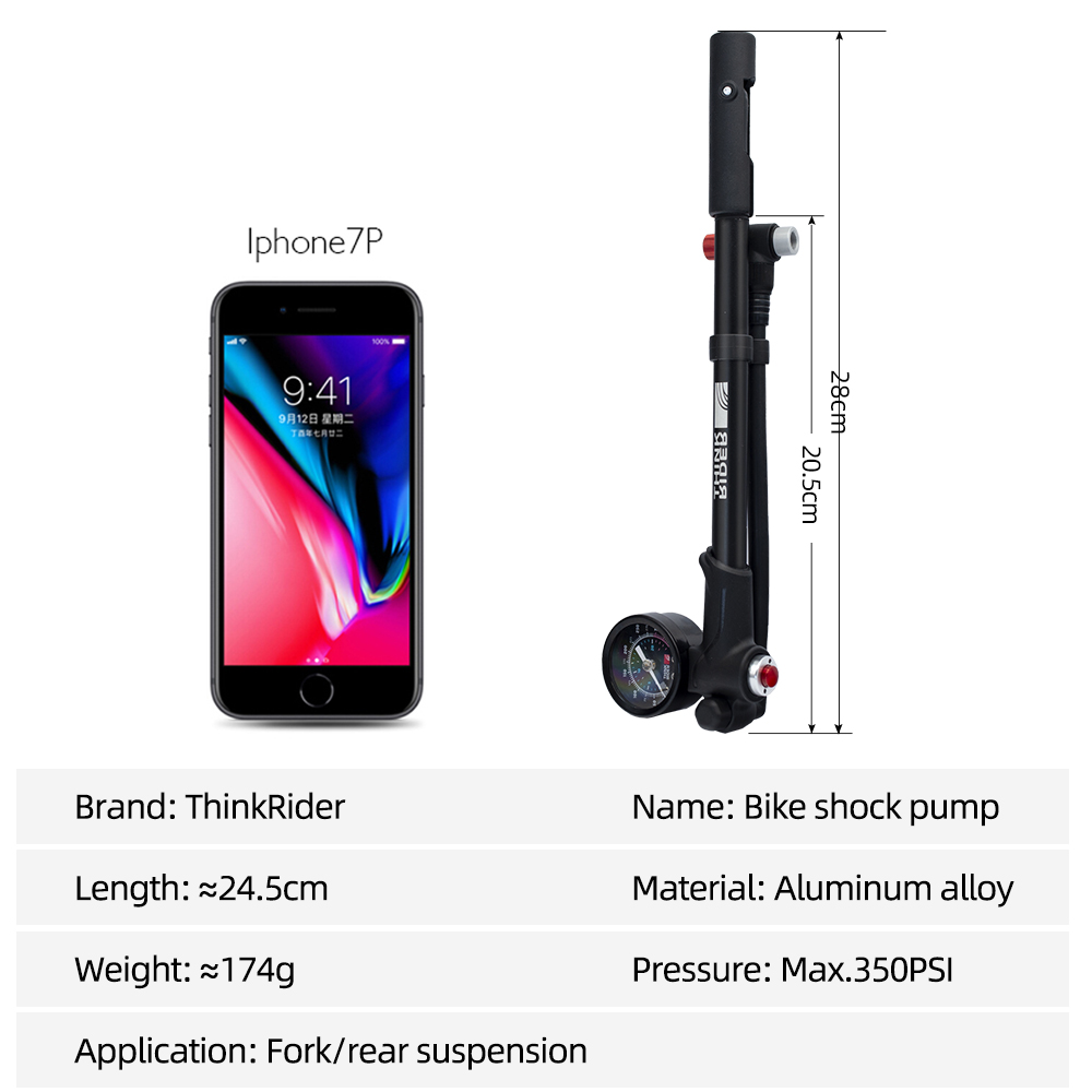 ThinkRider Portable High-press - Mtb Fork Air 评论和价格